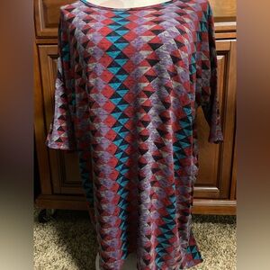LuLaRoe high-low tunic